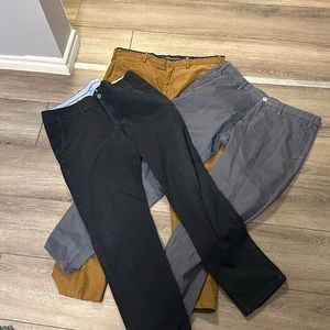 Massimo Dutti lot of three pants size 36